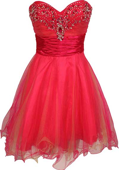 cor vermelha para formatura