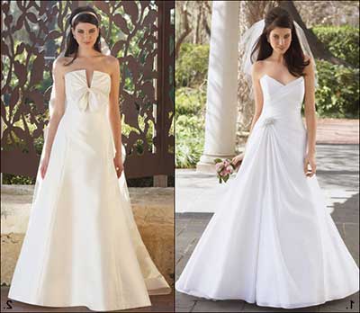 de princesa1 vestidos simples de casamento