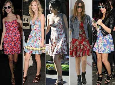 looks estampados Imagens de Vestidos Bonitos