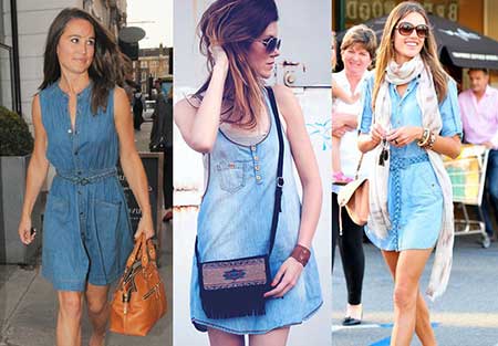 imagens de vestidos jeans roupas femininas da moda