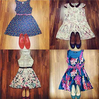 combinações de looks moda feminina